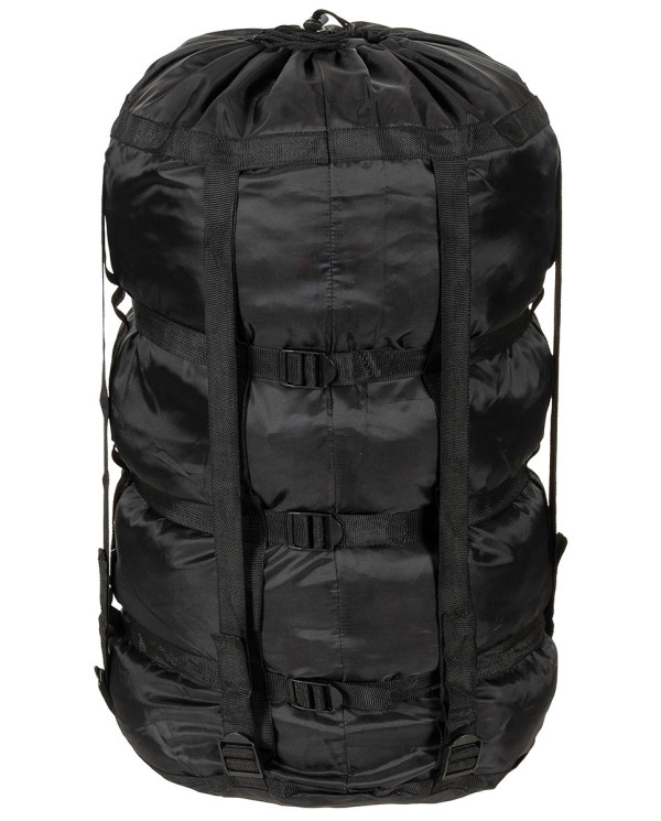 US Compression Bag, black, "Modular", for sleeping bag