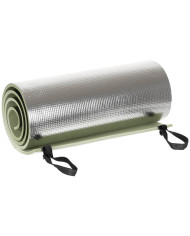 Sleeping Pad, OD green, one side aluminium coated
