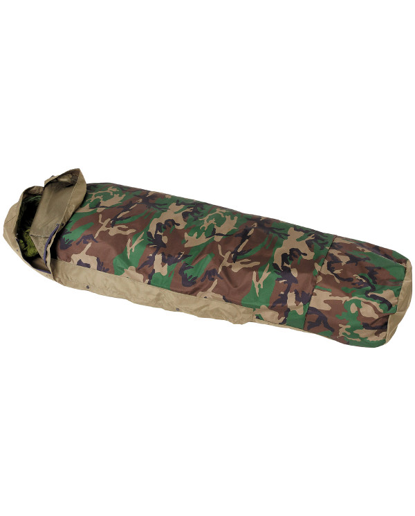 Sleeping Bag Cover, Modular, 3-Layer Laminate, woodland
