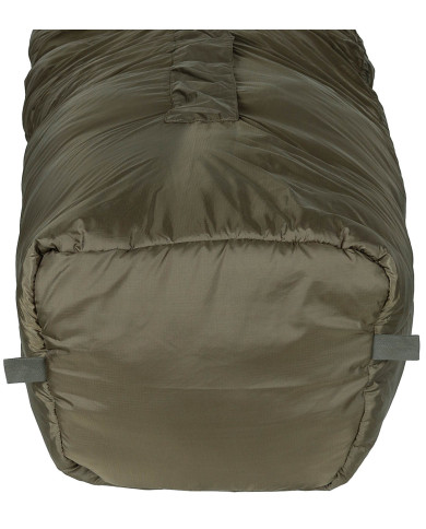 Mummy Sleeping Bag, "3 Seasons", OD green, 2-layer filling