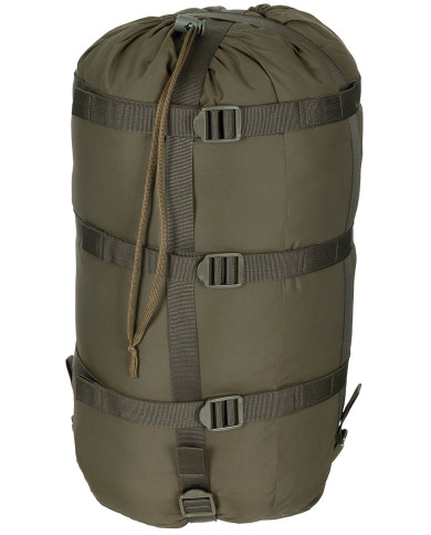 Mummy Sleeping Bag, "3 Seasons", OD green, 2-layer filling