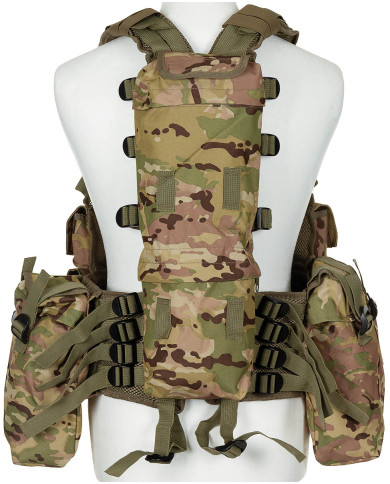 Tactical Vest, various pockets, operation-camo