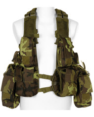 Tactical Vest, various pockets, M 95 CZ camo