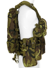 Tactical Vest, various pockets, M 95 CZ camo