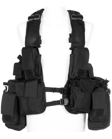 Tactical Vest, various pockets, black