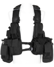 Tactical Vest, various pockets, black