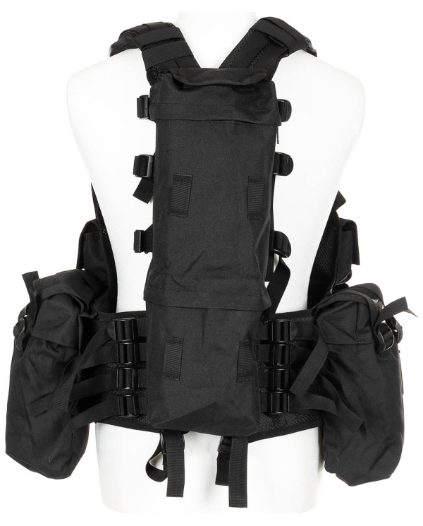 Tactical Vest, various pockets, black