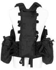 Tactical Vest, various pockets, black
