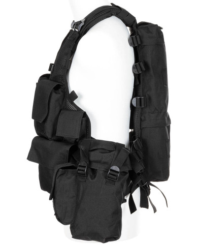 Tactical Vest, various pockets, black