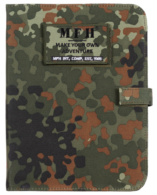 Notebook, A5, flecktarn