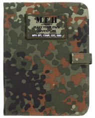 Notebook, A5, flecktarn