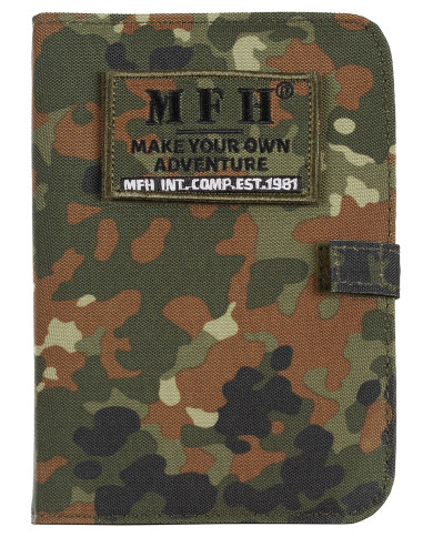 Notebook, A6, flecktarn