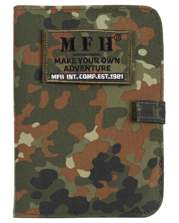 Notebook, A6, flecktarn
