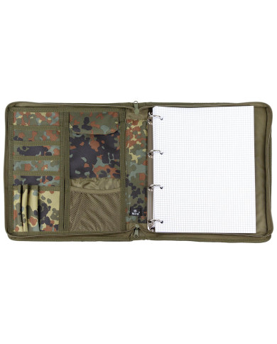 Writing Case, flecktarn, A4