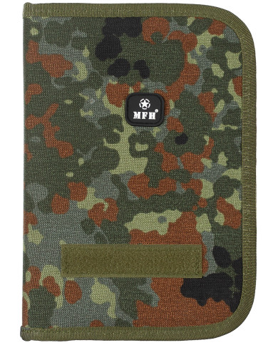Writing Case, flecktarn, A5, Cordura