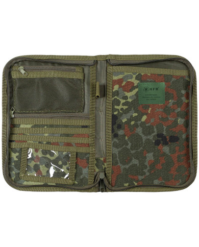 Writing Case, flecktarn, A5, Cordura