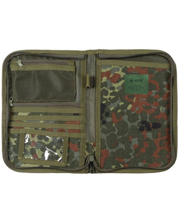 Writing Case, flecktarn, A5, Cordura