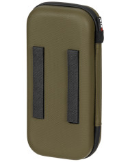 Case, Hardshell, large, with hook-and-loop straps, OD green