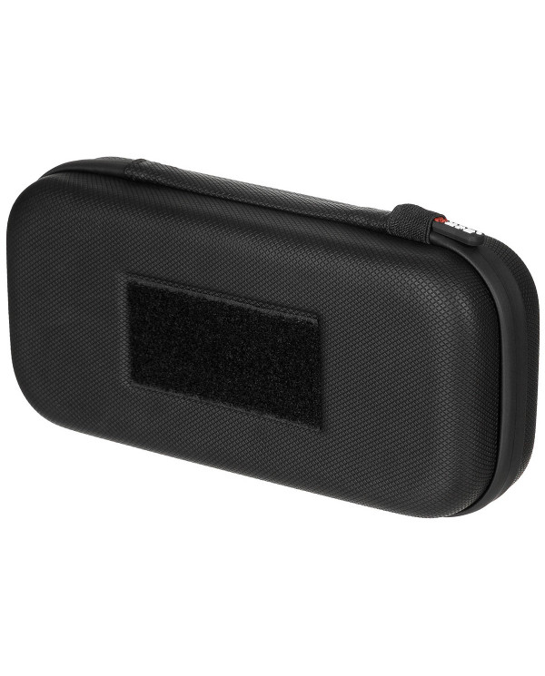 Case, Hardshell, large, with hook-and-loop straps, black