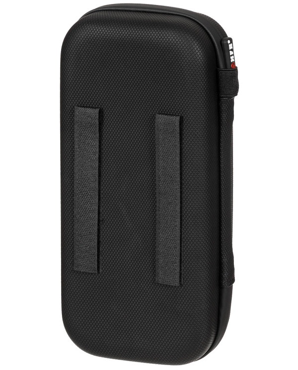 Case, Hardshell, large, with hook-and-loop straps, black