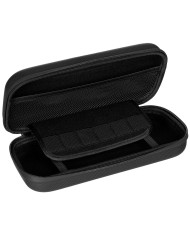 Case, Hardshell, large, with hook-and-loop straps, black