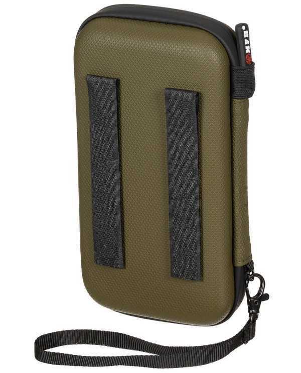 Case, Hardshell, small, with hook-and-loop straps, OD green