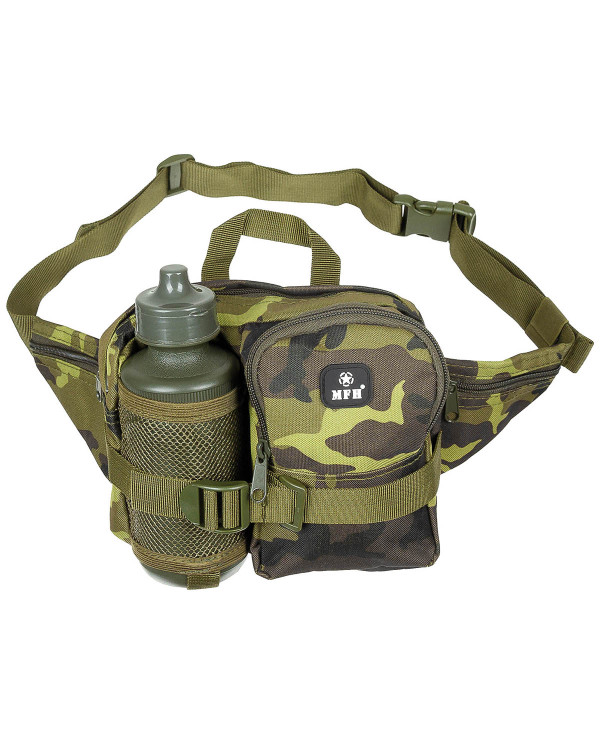 Waist Bag with Drinking Bottle, M 95 CZ camo
