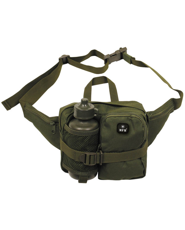 Waist Bag with Drinking Bottle, OD green