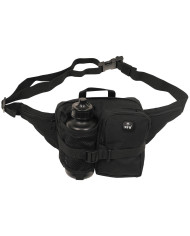 Waist Bag with Drinking Bottle, black