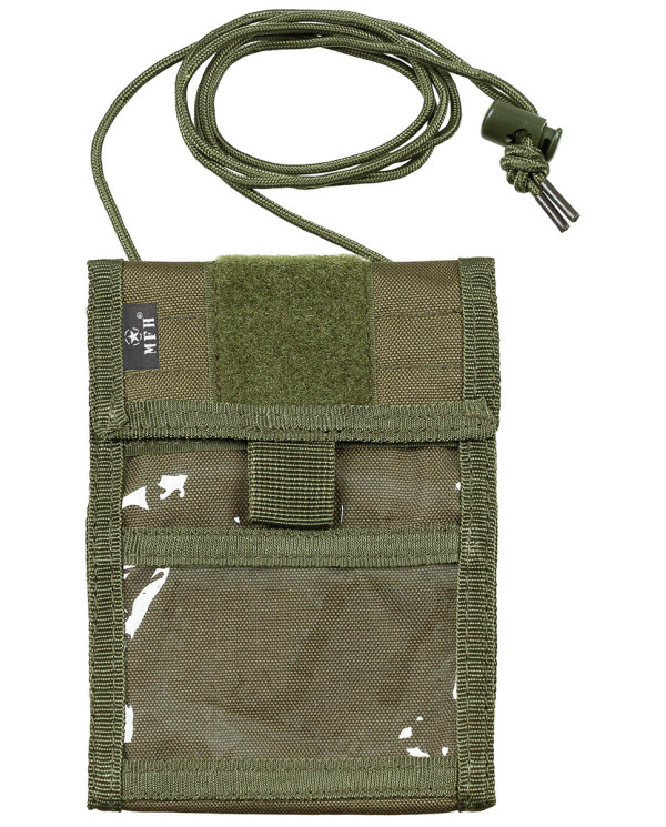 Neck Pouch, OD green