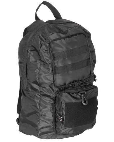 Backpack, foldable, black