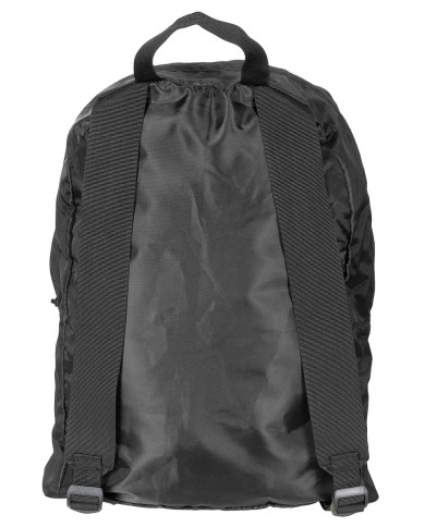 Backpack, foldable, black