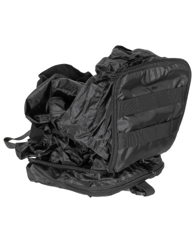 Backpack, foldable, black