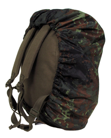 Cover for BW Backpack, large, flecktarn