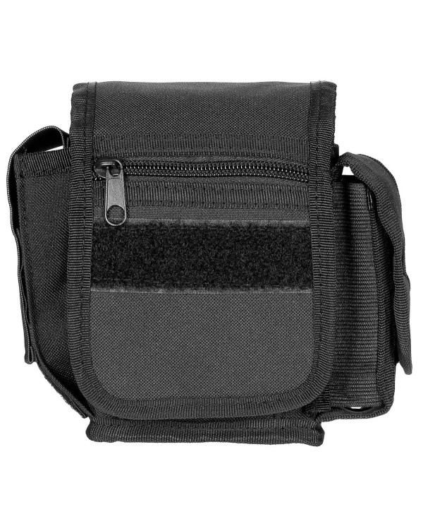 Belt Pouch with 3 compartments,  black