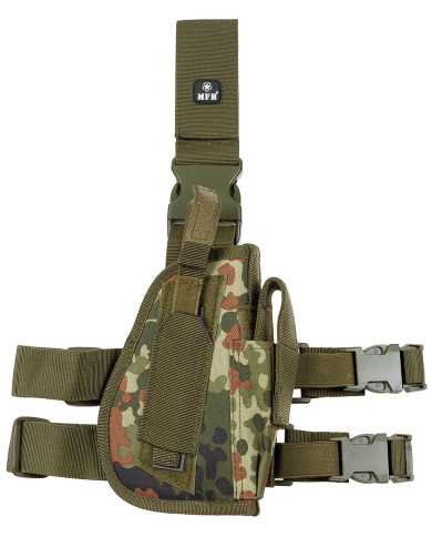 Leg Holster, right, flecktarn