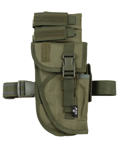 Leg Holster, OD green, "Tactical", right