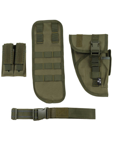 Leg Holster, OD green, "Tactical", right