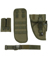 Leg Holster, OD green, "Tactical", right