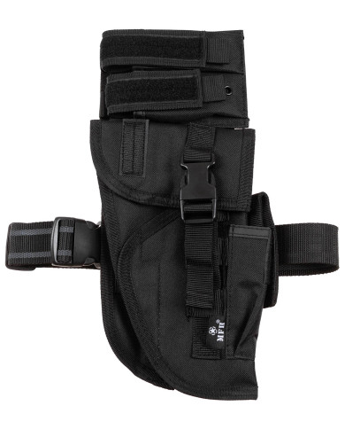 Leg Holster, black, "Tactical", right