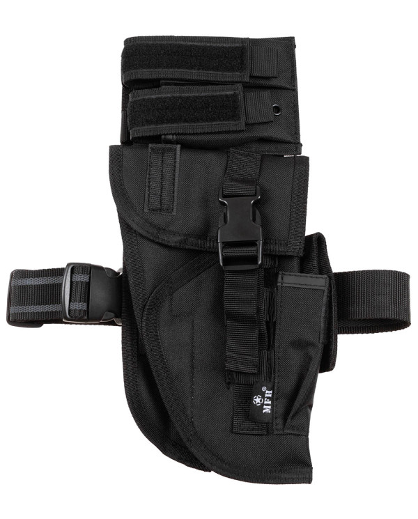 Leg Holster, black, "Tactical", right
