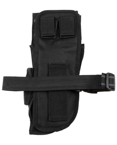 Leg Holster, black, "Tactical", right