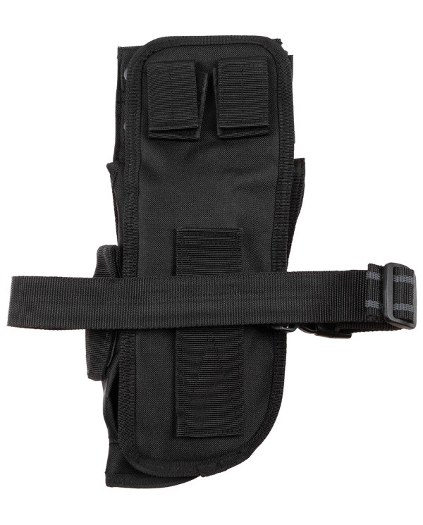 Leg Holster, black, "Tactical", right