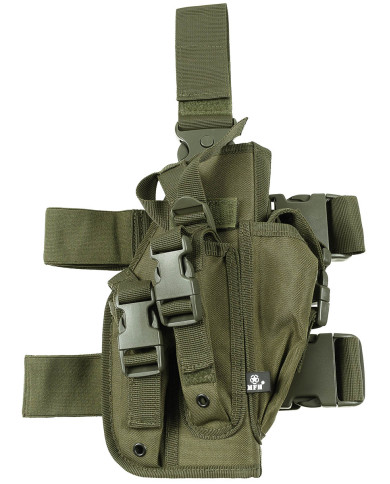 Leg Holster, OD green, right