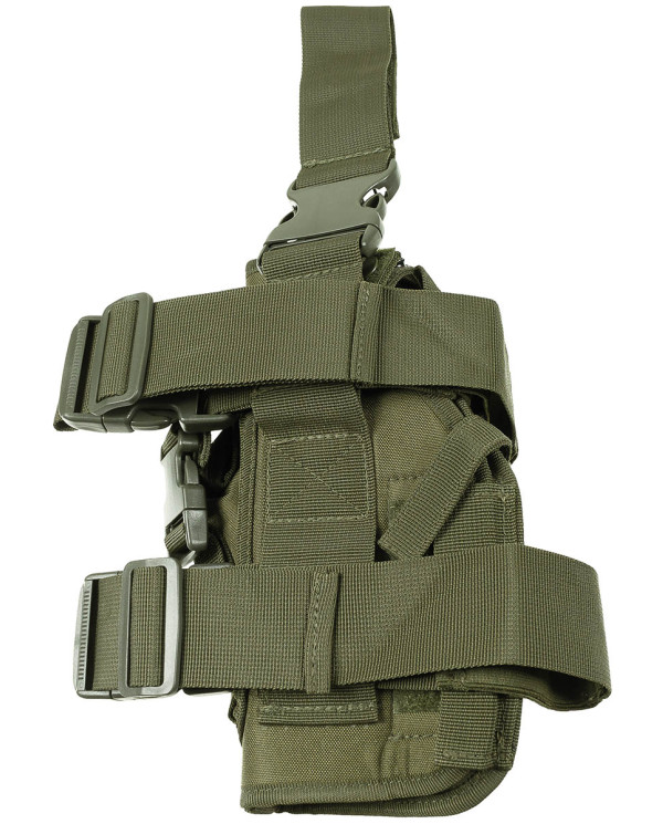 Leg Holster, OD green, right