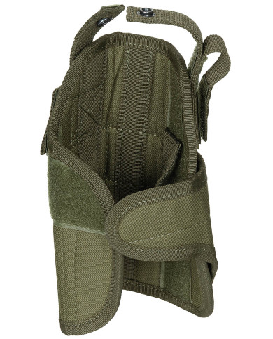 Leg Holster, OD green, adjustable, right