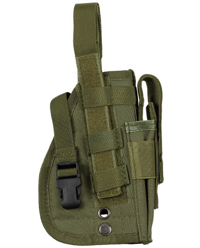 Pistol Holster, "MOLLE", right, OD green