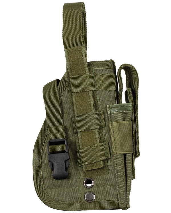 Pistol Holster, "MOLLE", right, OD green