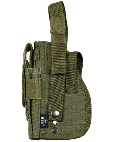 Pistol Holster, "MOLLE", right, OD green