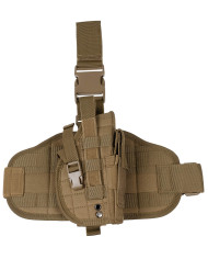 Leg Holster, "MOLLE", right, coyote tan